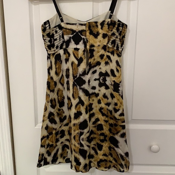 betsey johnson animal print mini dress - Picture 5 of 8